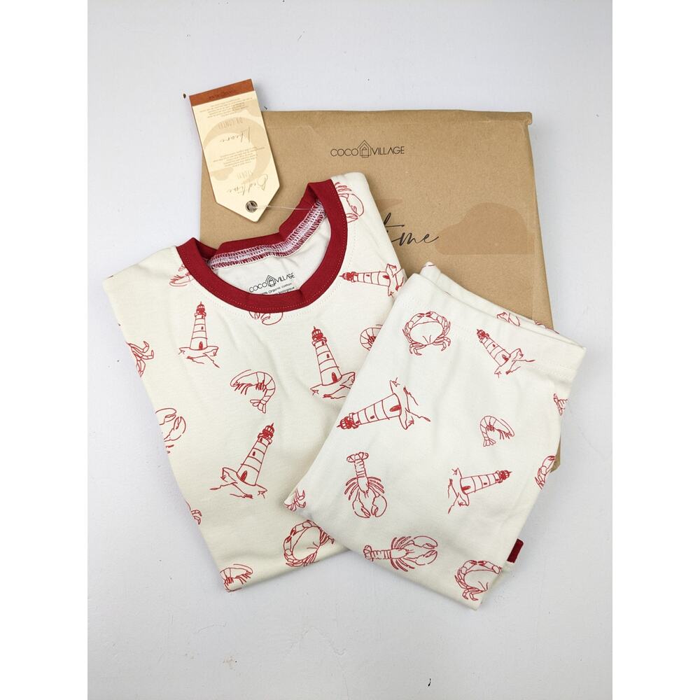 Coco Village Estran Lobster Pajamas - Size 18 Months